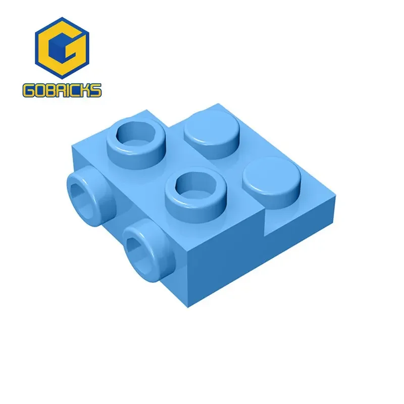 Gobricks 1 Pcs MOC แผ่นพิเศษ 2x2 อิฐเข้ากันได้กับ 99206 ชุดชิ้นส่วนอาคารเด็ก DIY ประกอบของเล่นของขวัญ