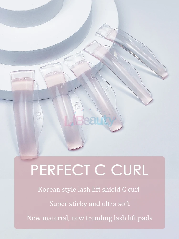 Libeauty Kostenloser Silikon Wimpern Dauerwelle Lash Lift Schild Hebe Wimpern Curler Wimpern Curling Eisen Zubehör Make-Up-Tools – Detail 7