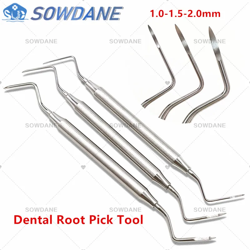 Dental Minimally Invasive Extraction Dental Elevator Root Tip Pick Tool Surgical Instrument Efficient Sharp Tip