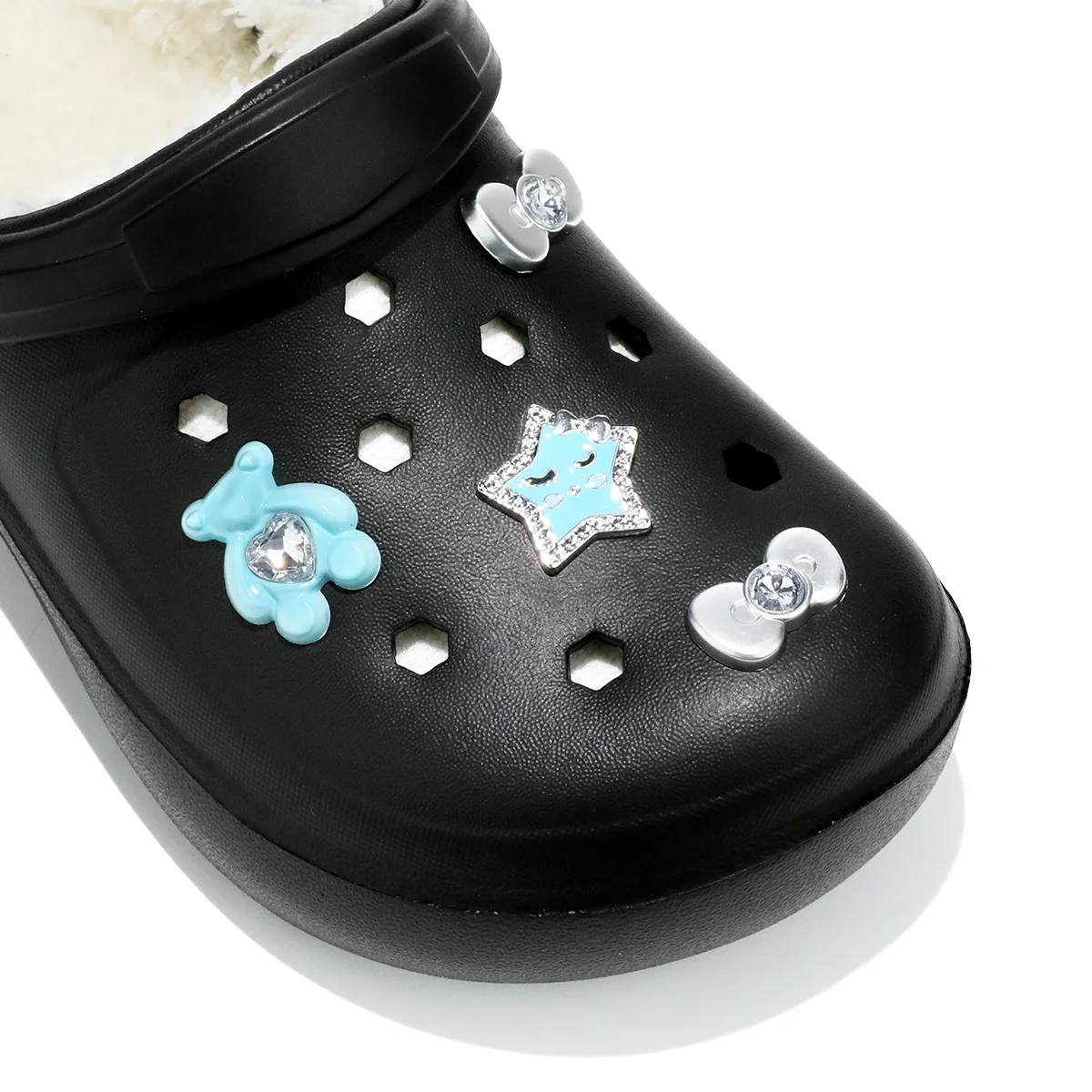 Warme Winter-Clogs für Damen, modischer und lässiger Stil, können drinnen oder draußen getragen werden 666 – Detail 5