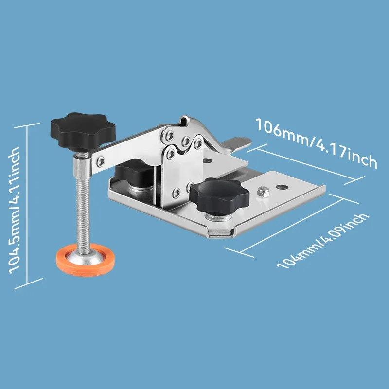 

Imbot woodworking tool 19/30 slide universal stainless steel press quick fixture multifunctional detachable garden tools