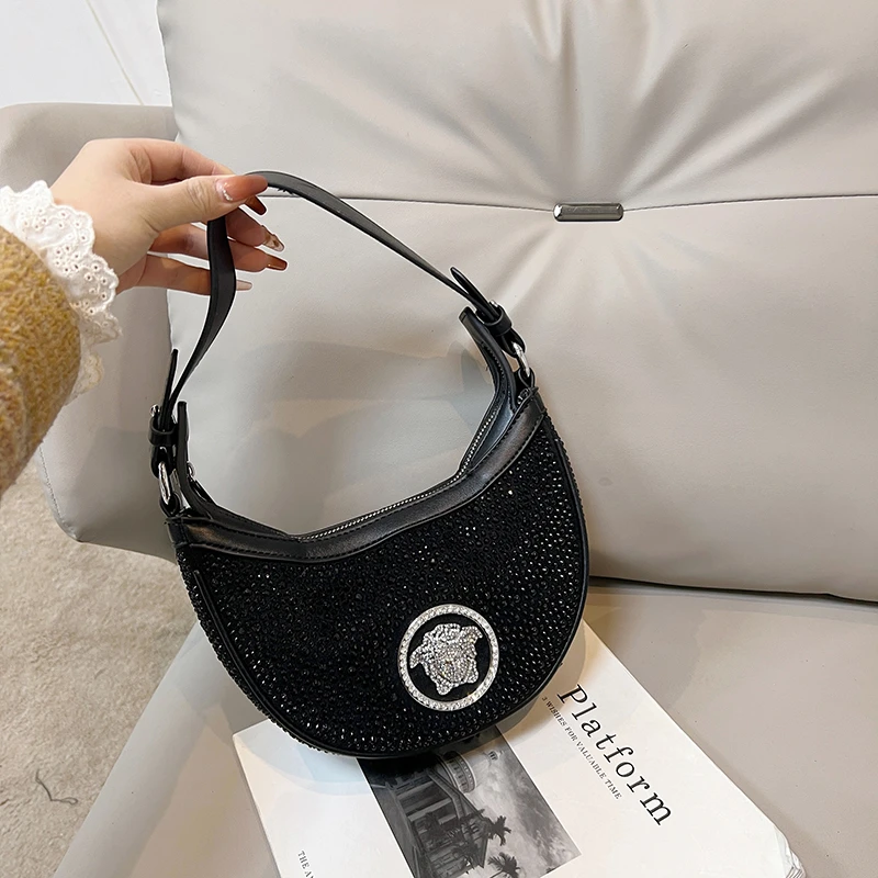 

Elegant Top Handle Tote Bag For Women Luxury Brand Leather Handbags Designer Crossbody Shoulder Bags Ladies Purse With Logo