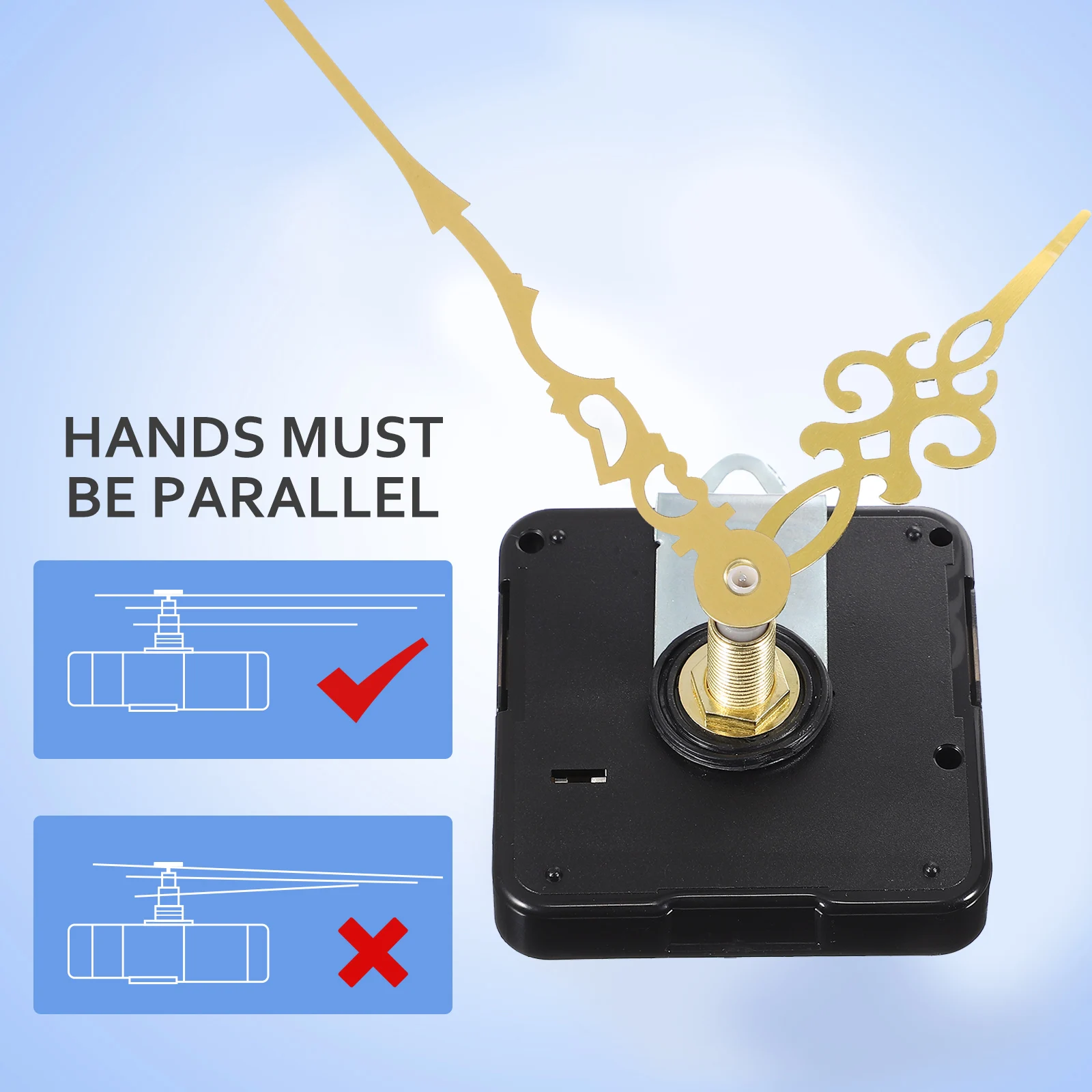 

29# Shaft 13+18+20+24+6 Clock Numbers Kit Operated Replacement DIY Craft Quartz Movement Hands