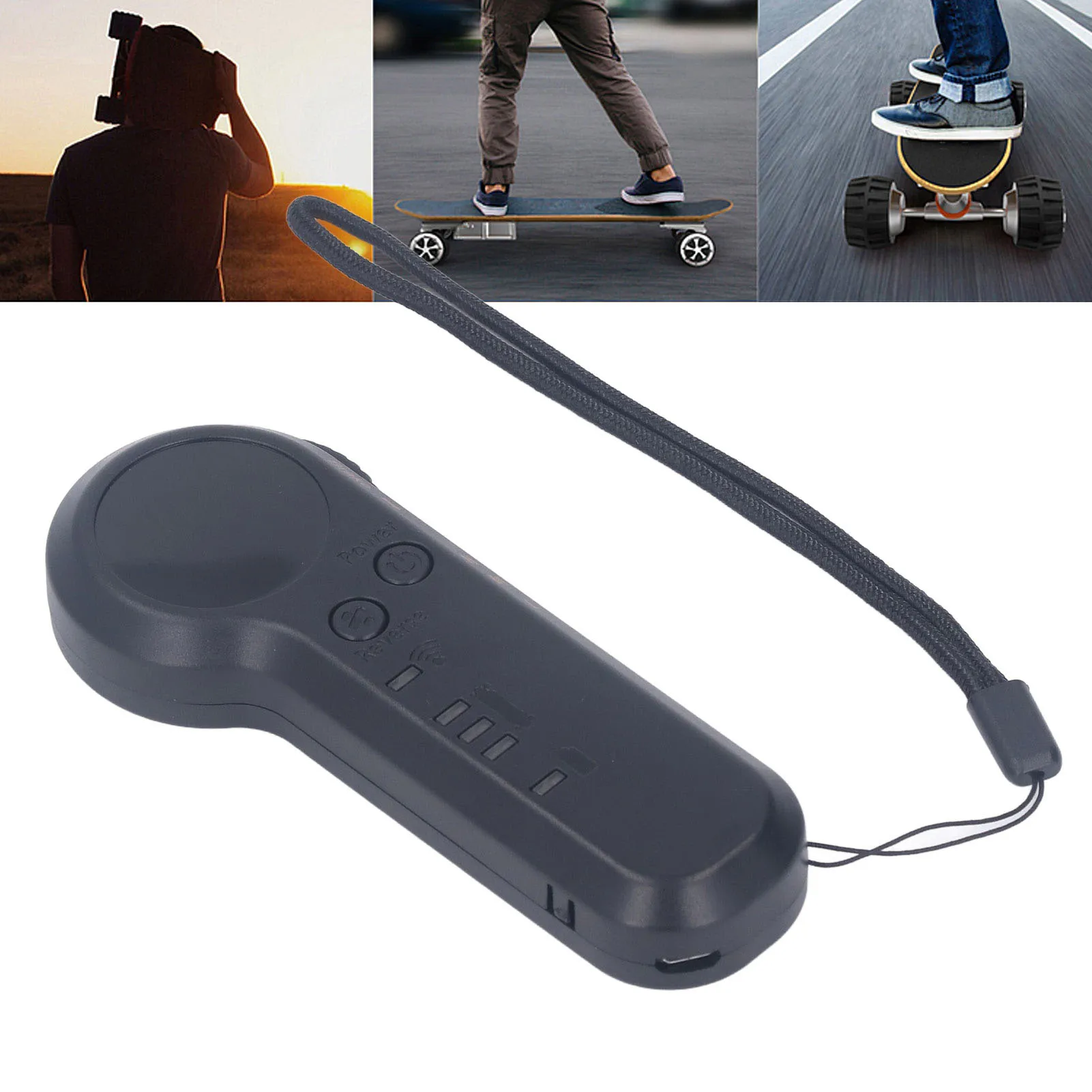 

Electric Skateboard Remote Controller Constant Speeds Cruising Smart Wireless Remote Skateboard Controller for Replacement