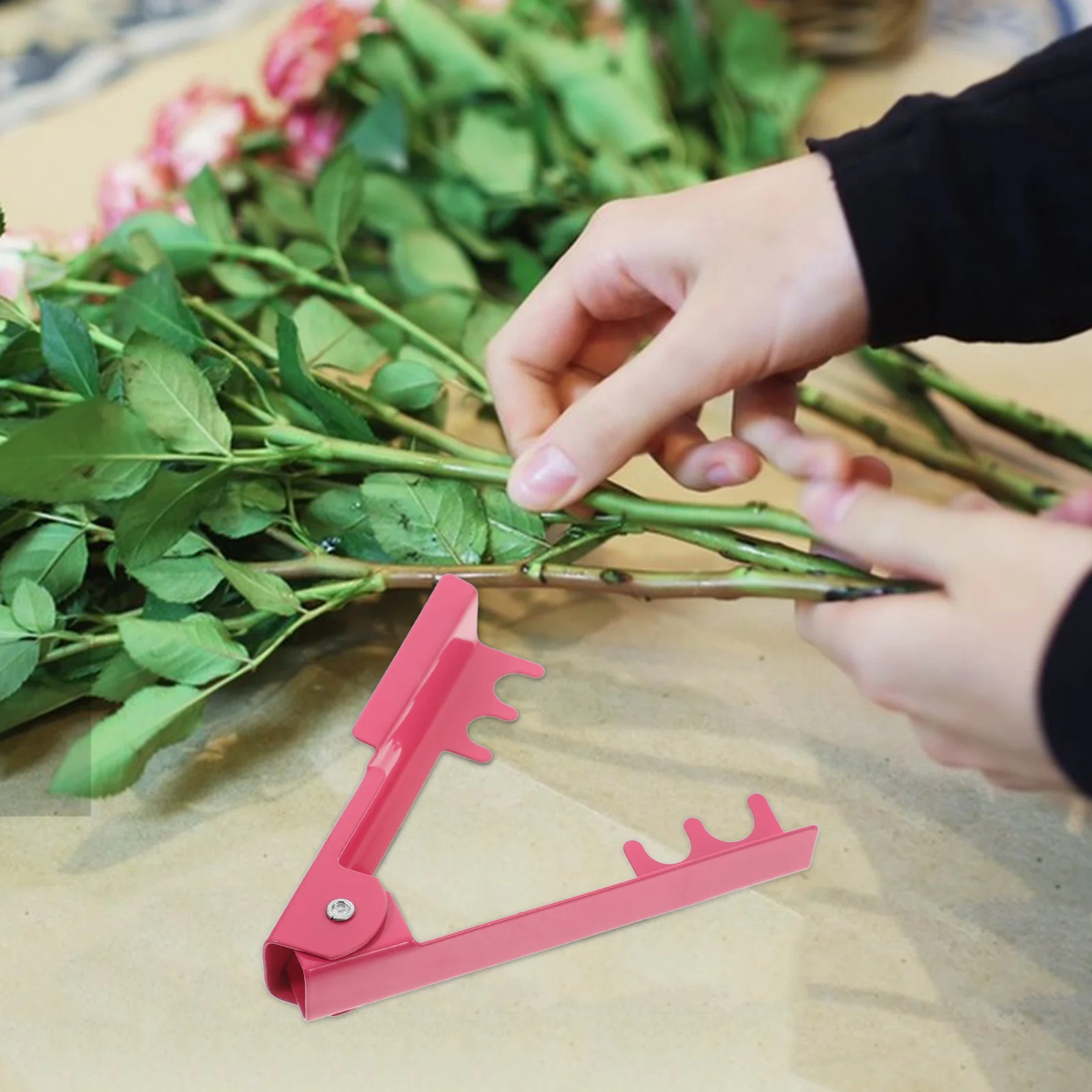 

Инструмент для удаления заусенцев с розы, плоскогубцы для цветов, легкий инструмент для удаления шипов, поставка цветочных композиций