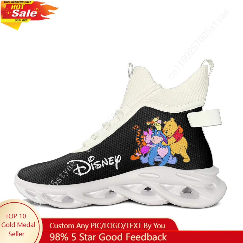 

Disney Tigger High Top Flats Sneakers Mens Womens Hiking Running Sneakers