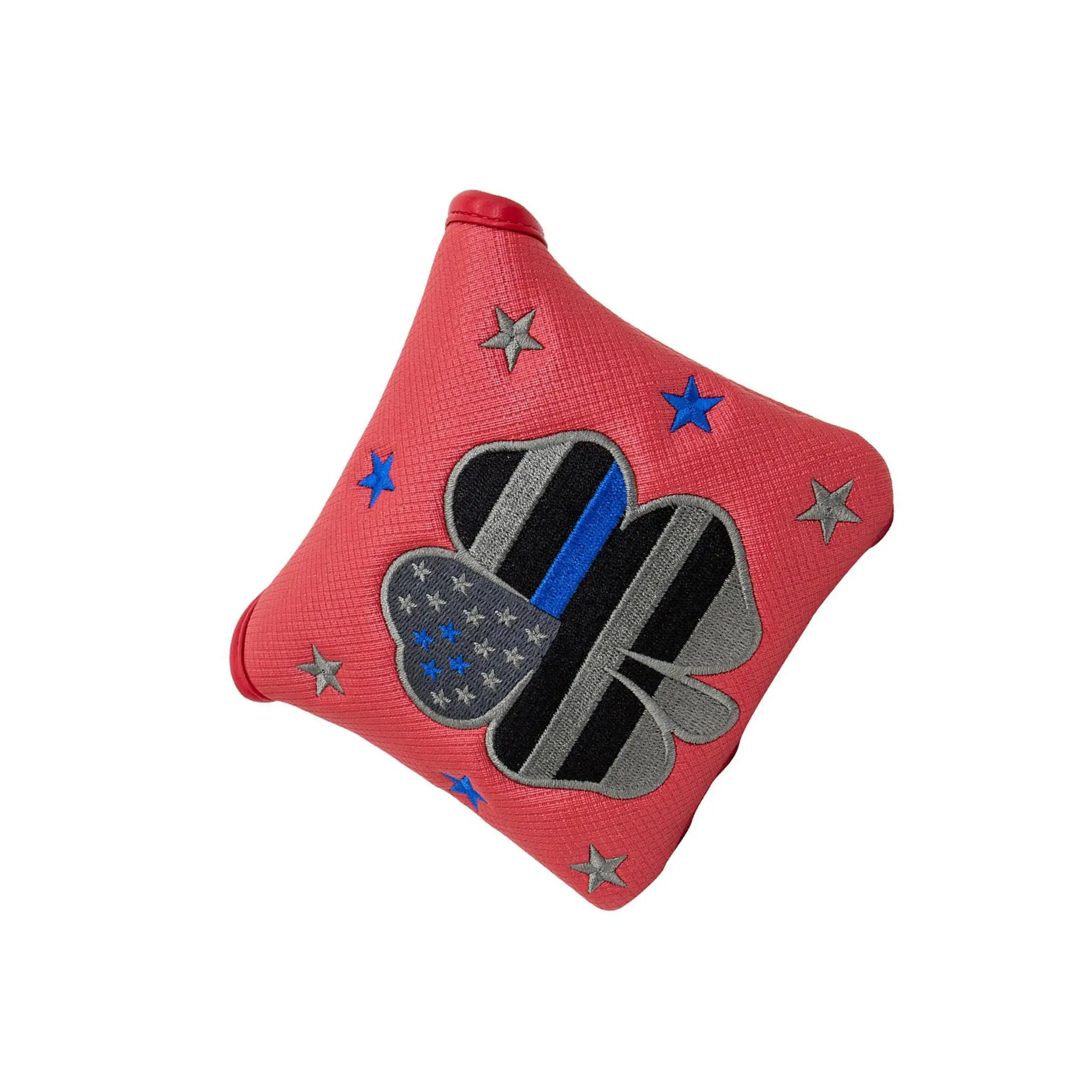 Golf Mallet Putter Head Cover Closure Embroidered for Golf Club