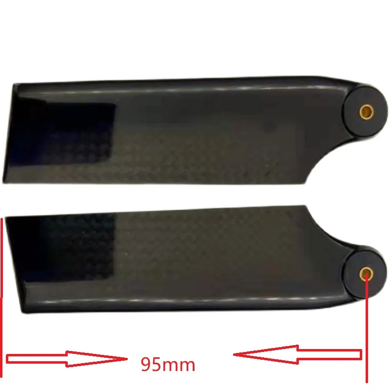 Tarot 95 มม.คาร์บอนไฟเบอร์โรเตอร์ใบมีดสําหรับ Trex T-REX 550E/600/600 Nitro/600 PRO เฮลิคอปเตอร์