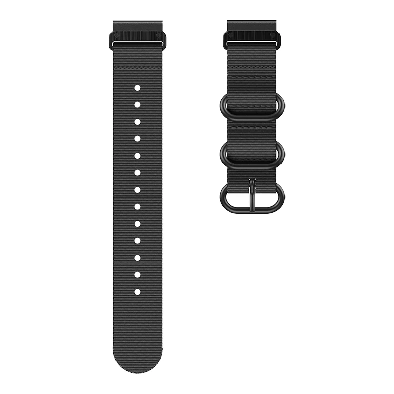 QuickFit 26mm 22mm Woven nylon strap For Garmin Fenix 7X 6X 5X plus 7 6 Epix Gen 2 MARQ Descent G1 Mk2 Tactix Replacement Band