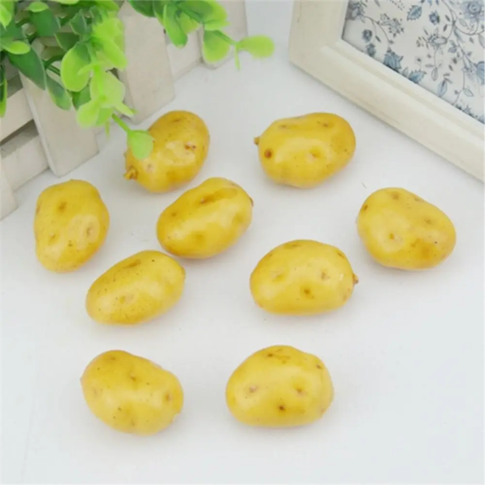 Fake Decorative Artificial For Home Wedding Decoration Lifelike Potato Model Vegetable Model Photography Prop Cognitive