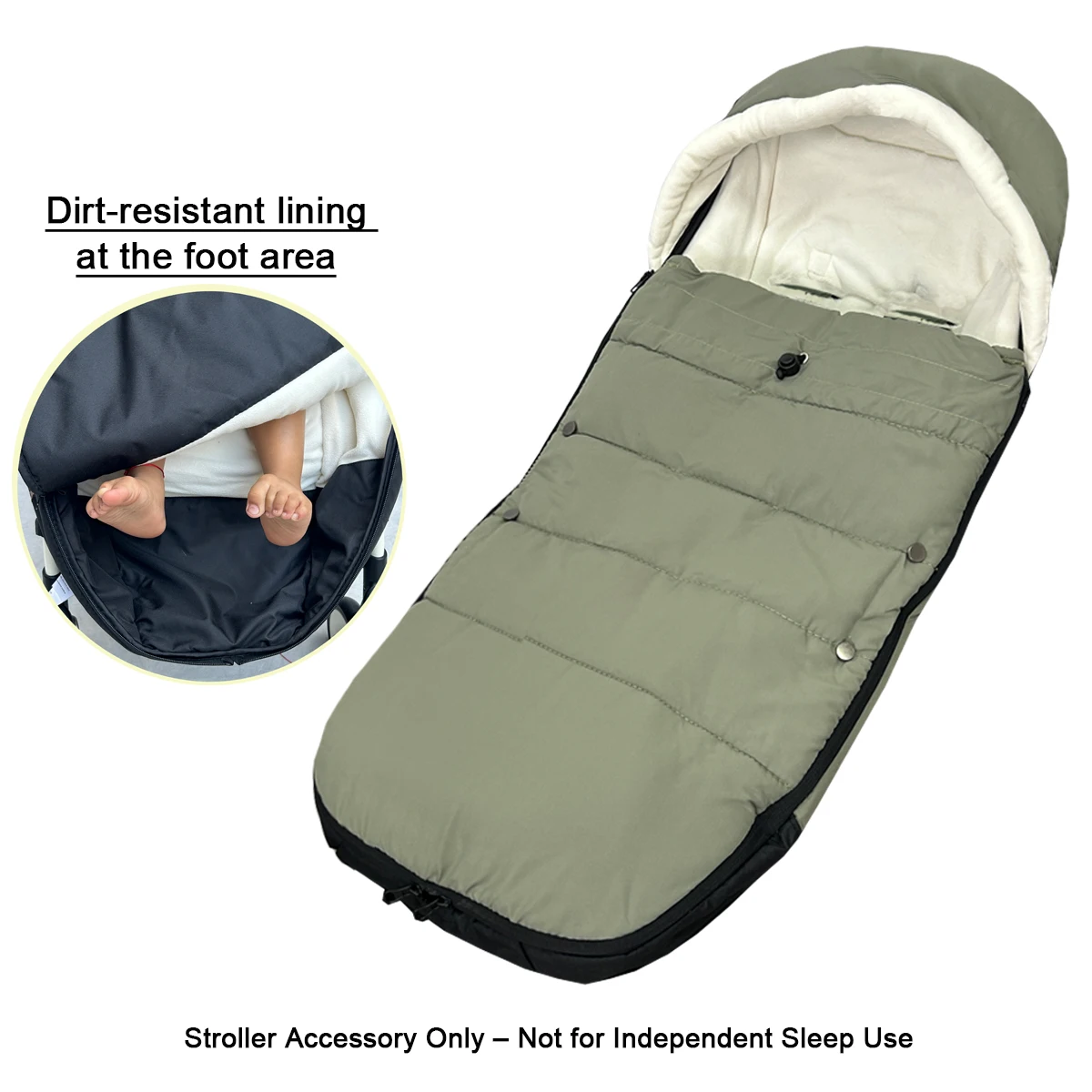 man-tan-ユニバーサルベビーカーフットマフは、babyzen-yoyo、yoyo-、yoyo2、stokke-yoyo3、joozl-are-、bugabooに対応しています。寝袋ではありません。