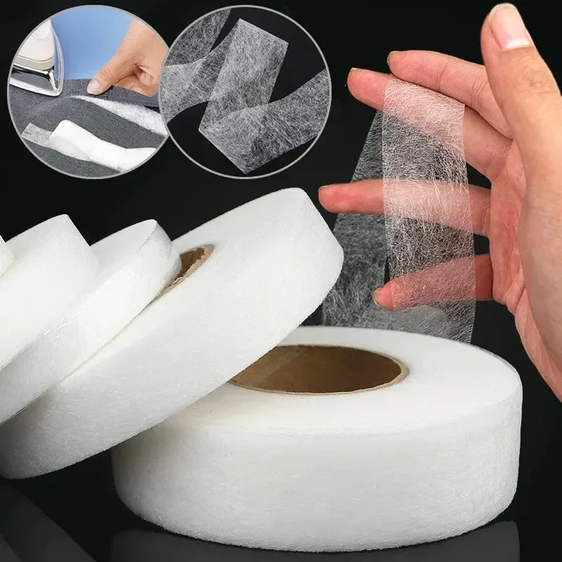 

1Pc Hot Melt Double-Sided Tape For Pasting Double-Sided Non-Woven Fabric Lining and Fusible Lining in Clothing Sewing Supplies