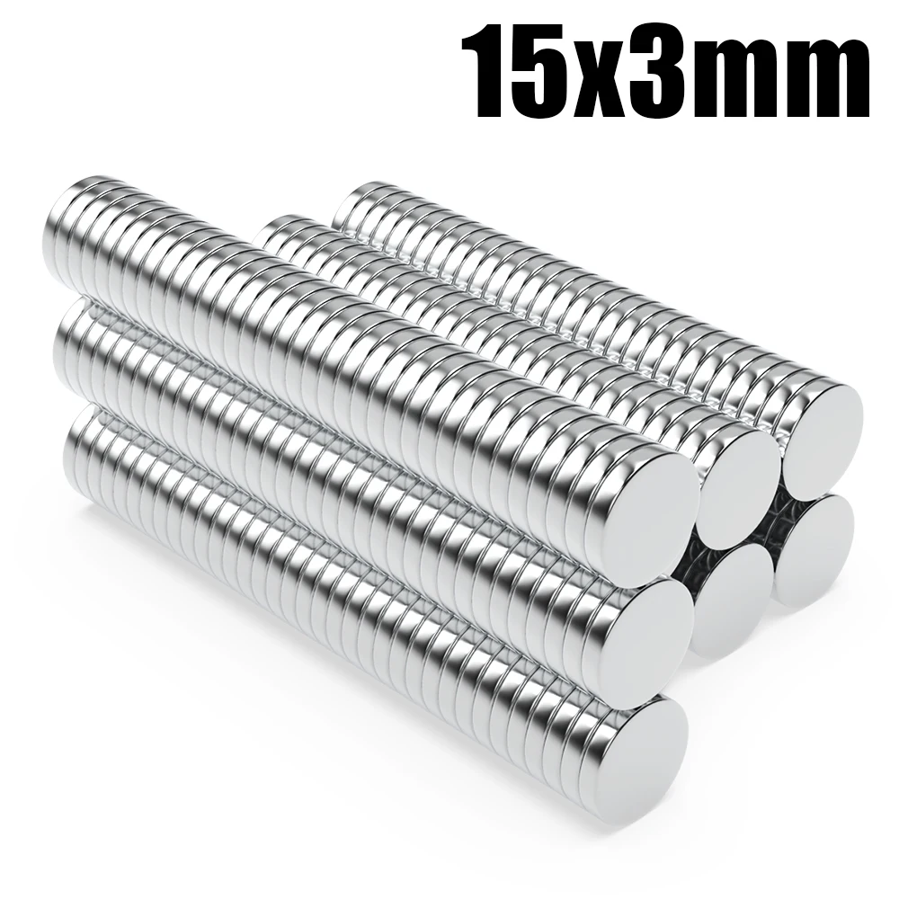 Neodymium Magnet 15x3 Magnet Search Magnet Neodymium Magnets N35 Permanent NdFeB Super Strong Powerful Magnetic 15*3