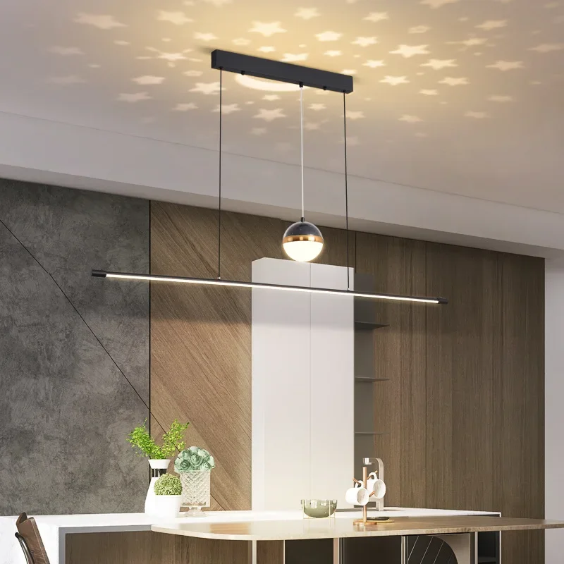 

Restaurant Hanging Lamp, Modern Dining Table Light with Sleek Design for Bar Counter