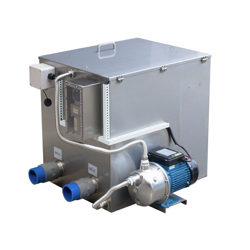 QihangRAS Eco-Friendly Home Use Rotary Drum Filter for Koi Pond 5m3 Stainless Steel Aquaculture Fish Farming