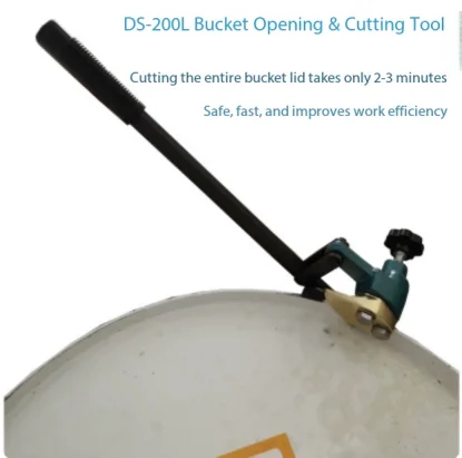 Iron Drums Oil Drums Special Cutter Safety Explosion-proof Openers Open Lid Wrench Cut Barrel Surface Cutter Lid 200L