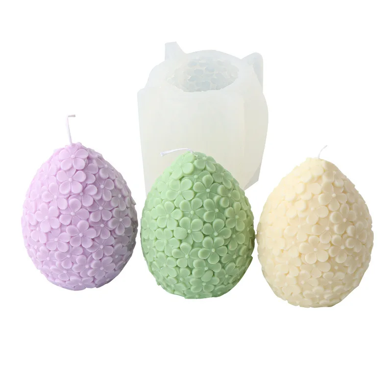 

Fresh Flower Ball Candle Silicone Mold for Handmade Chocolate Decoration Gypsum Aromatherapy Soap Resin Candle Silicone Mould