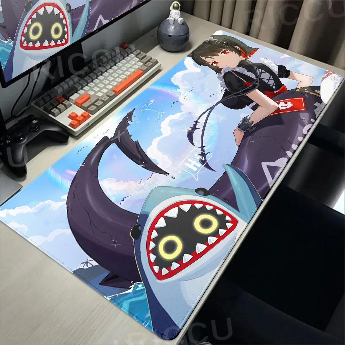 

ZZZero Cartoon Anime MousePad XXL Large Mouse Pad Office Accessories Expansion Pad Zenless Zone Zero Ellen Joe Mousemat HD print