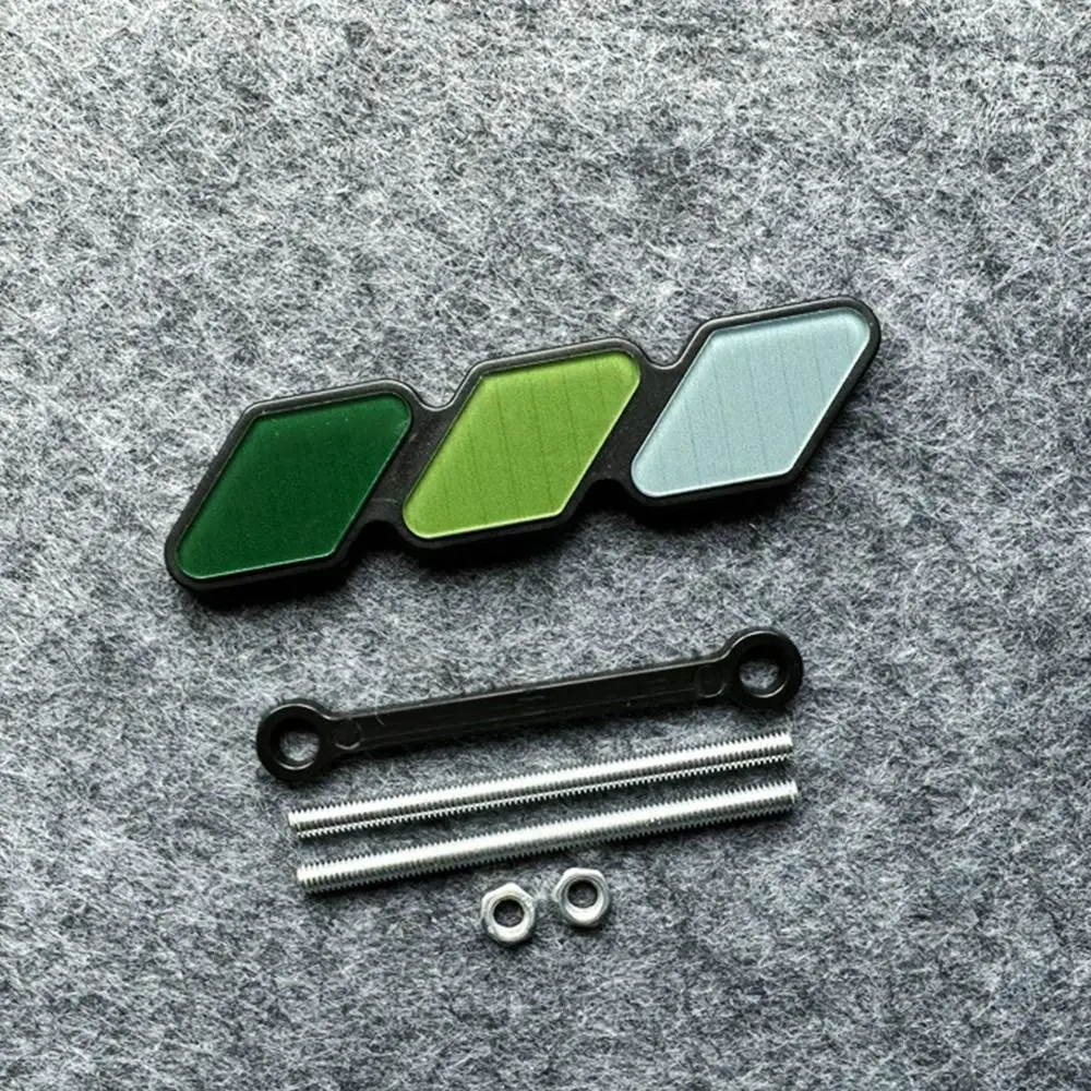 For Tundra Highlande Scratch Protector Anti-collision Car Protection 3 Grille Badge Modified Decorative Strip Emblem