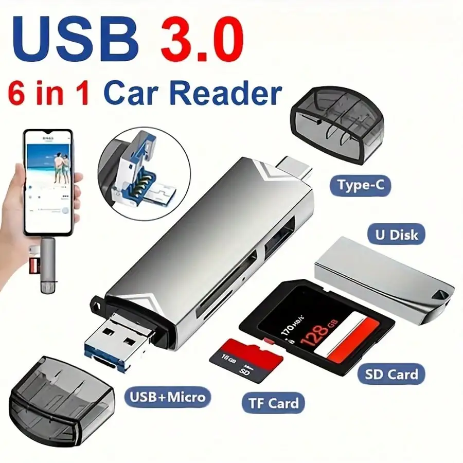 6-In-1 Usb 3.0 High…
