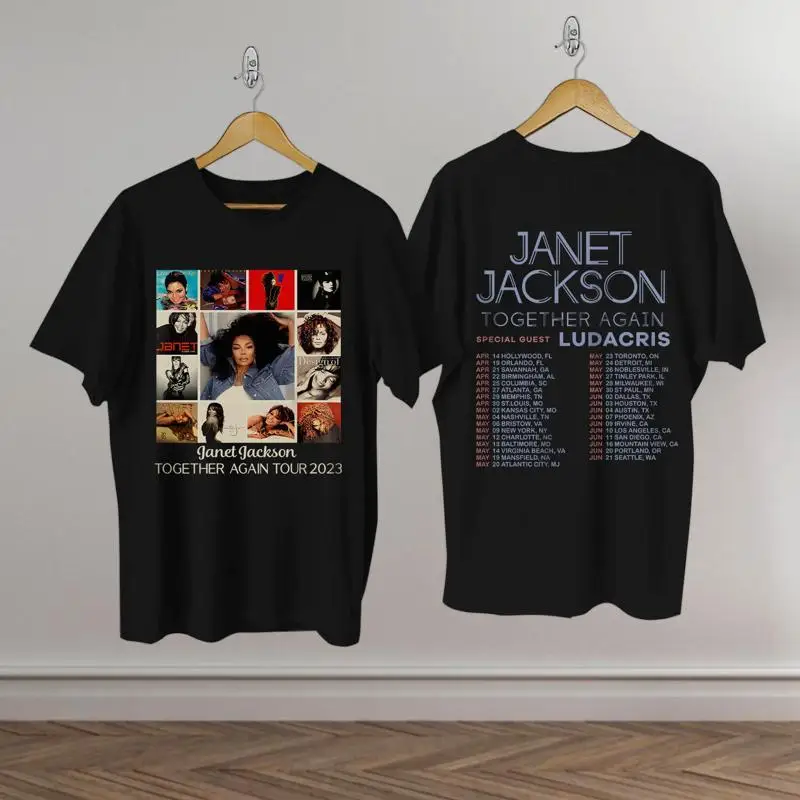 Janet T Shirt Jackson Together Again Tour 2023 Tsh