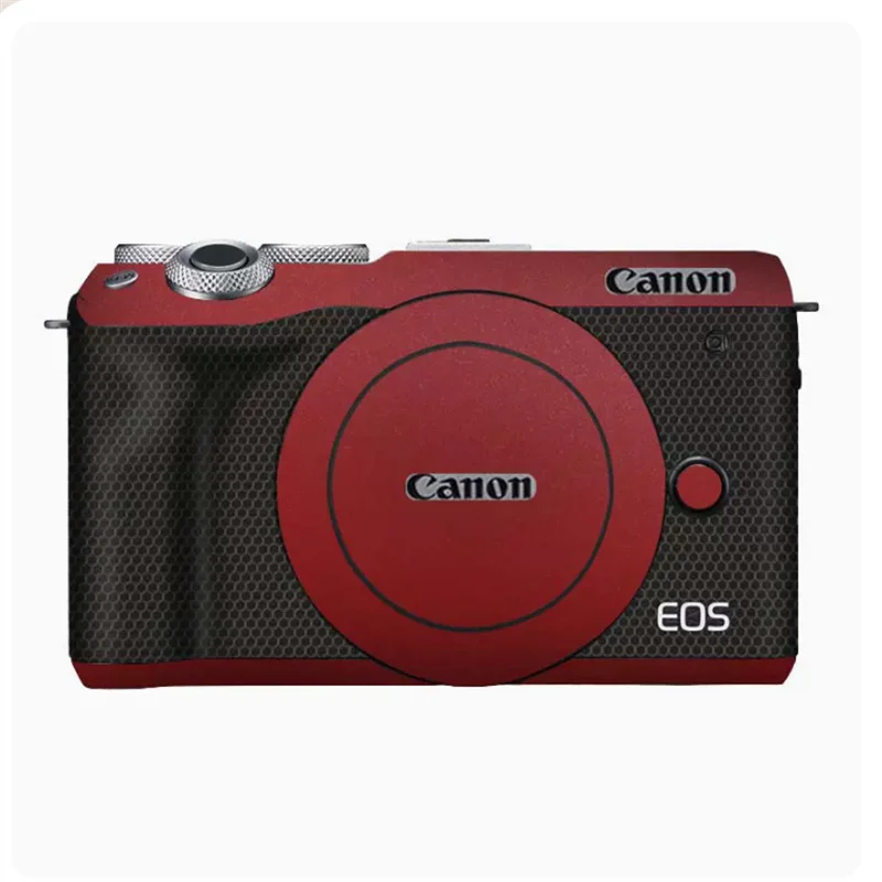 Dla Canon EOS M6 Mark II Anti-Scratch naklejka na aparat folia ochronna ochrona na nadwozie skórzany pokrowiec