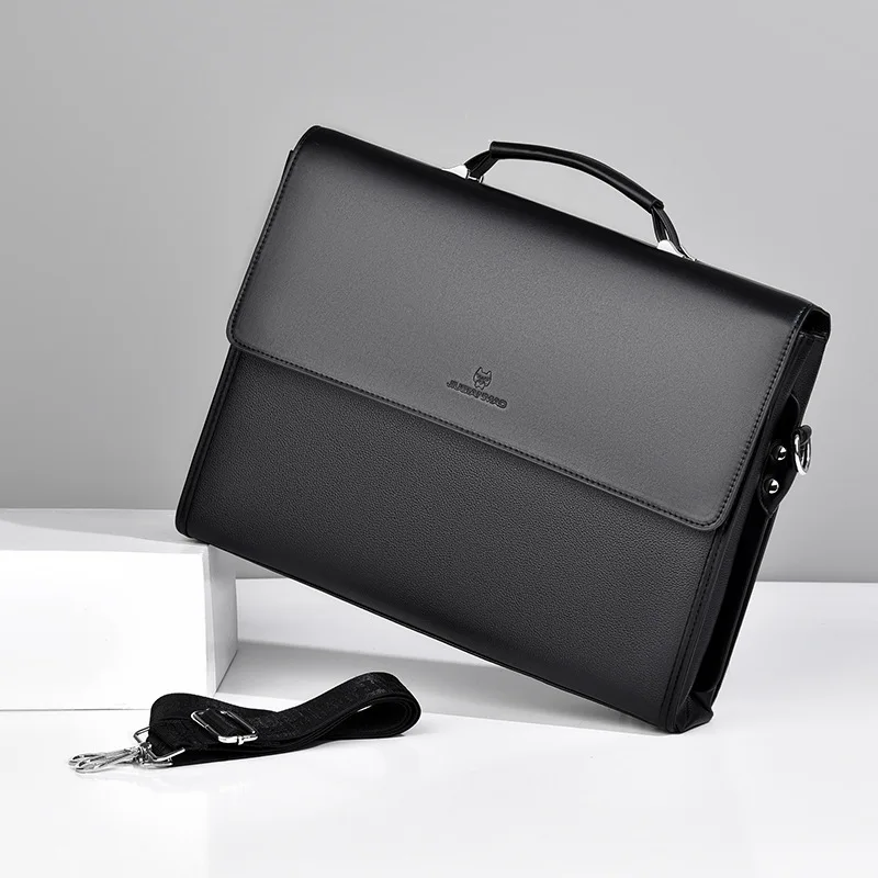 Borsa per laptop di nuovo stile Valigetta per viaggio d'affari Borsa a tracolla di grande capacità
