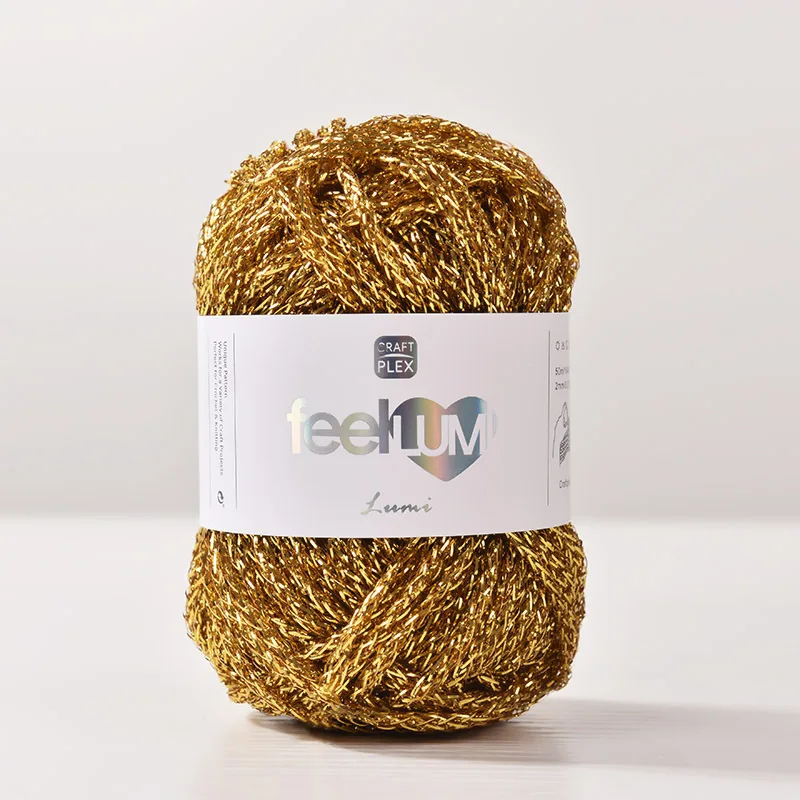 2 مللي متر سلك الذهب والفضة حبل مجوف الأساسية 50 متر لأكياس الحياكة اليدوية دمى البطانيات سلك الكروشيه