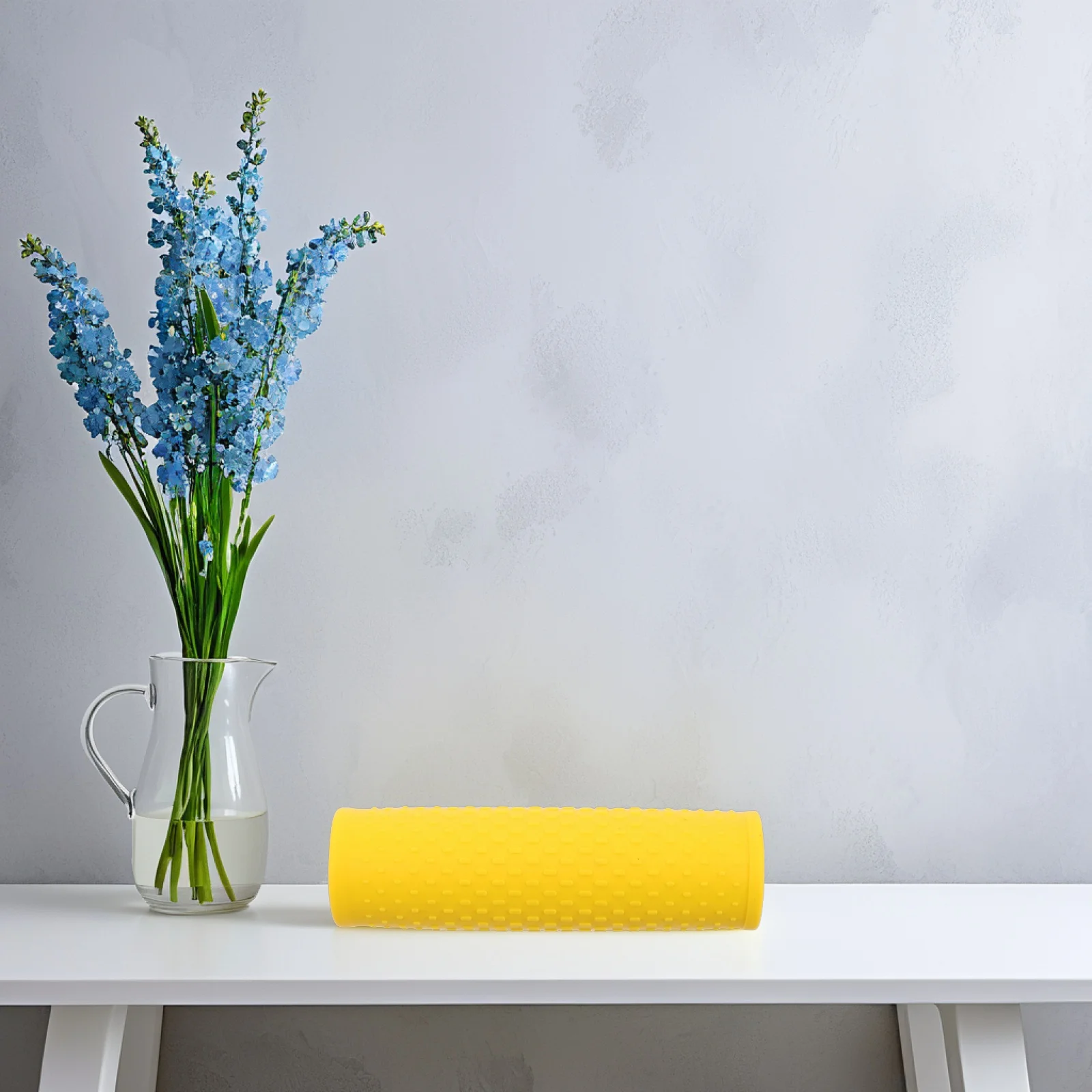 

2Pcs Electric Scooter Handlebar Grips Yellow Rubber Non Slip Covers Comfortable Ergonomic Replacement Accessories Universal Fit