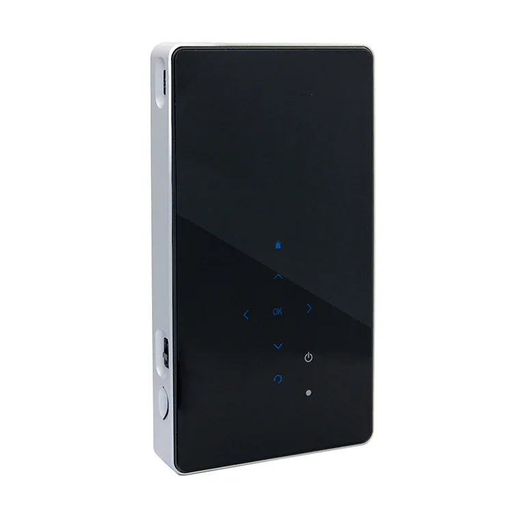 DLP P8 Pocket Android 7.1 Quad Core Dual Band Mini Video Projector 2G RAM With 1 Year Warranty LED Lamp US Plug For Home Theater
