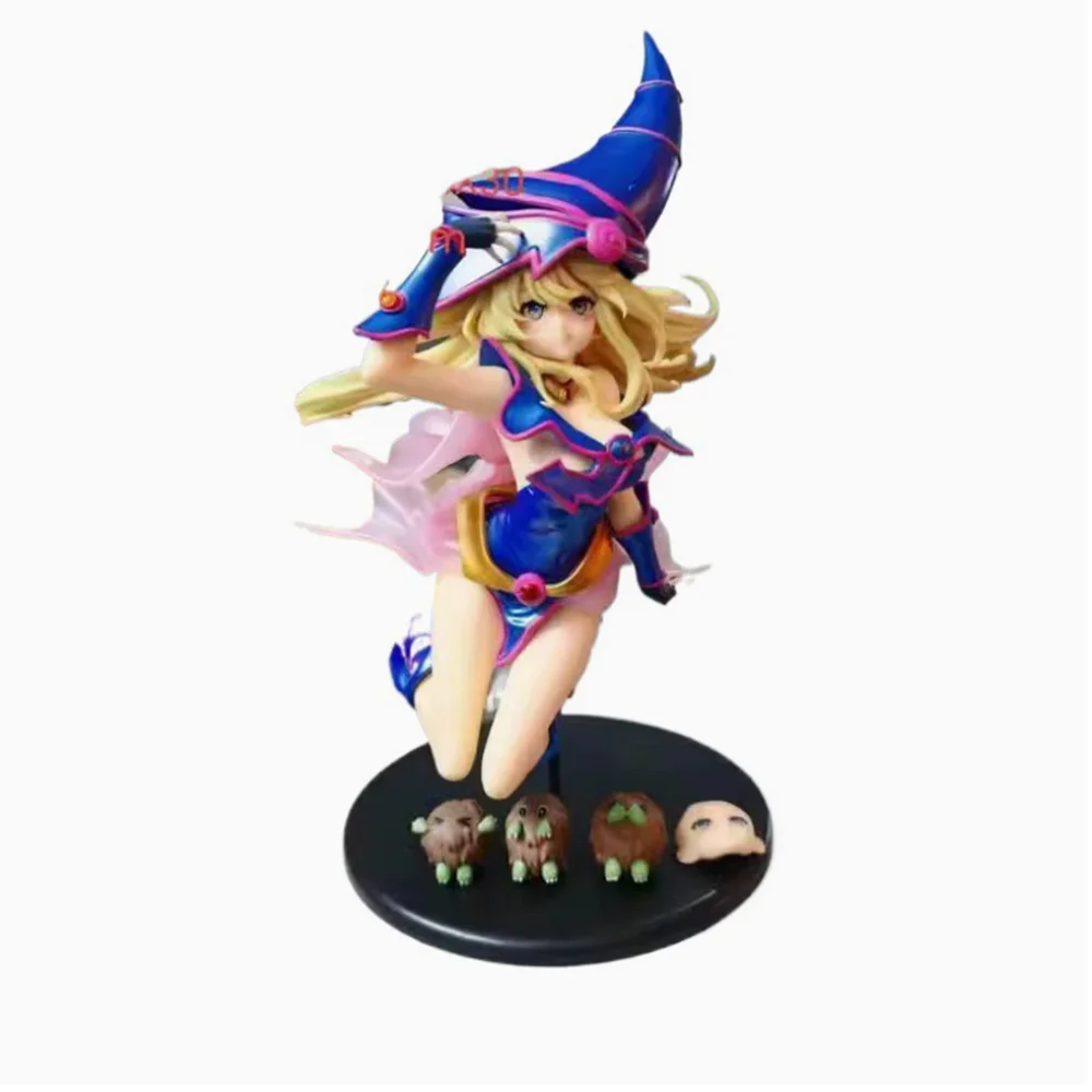 

Новое аниме Yu-Gi-Oh 27 см! Фигурка Черный Волшебник Девушка Фигурки Статуя Украшение Стола Коллекция ПВХ Модель Игрушки Фестивальные Подарки