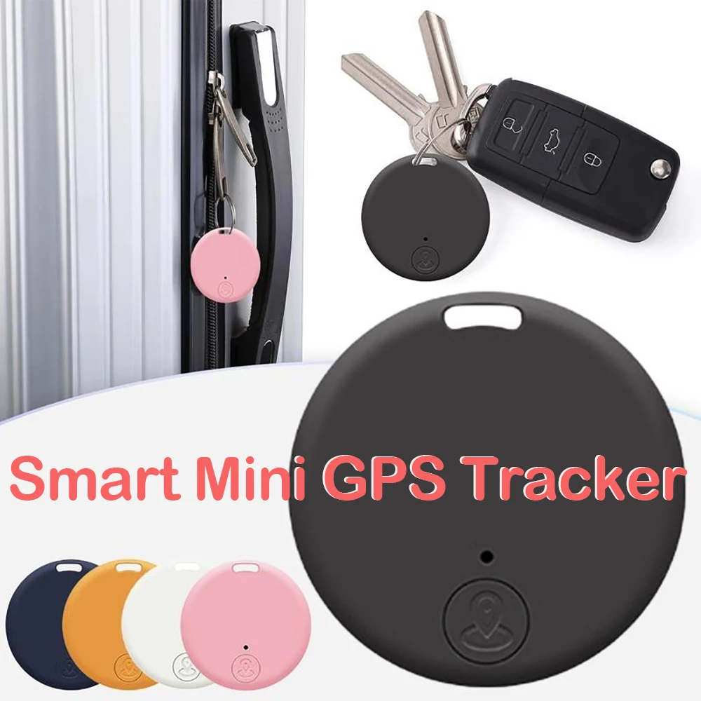 Mini GPS Tracker Device Anti-Lost Reminder For Pet Kids Bag Key Wallet Smart Bluetooth Connected IOS/ Android App Finder Locator