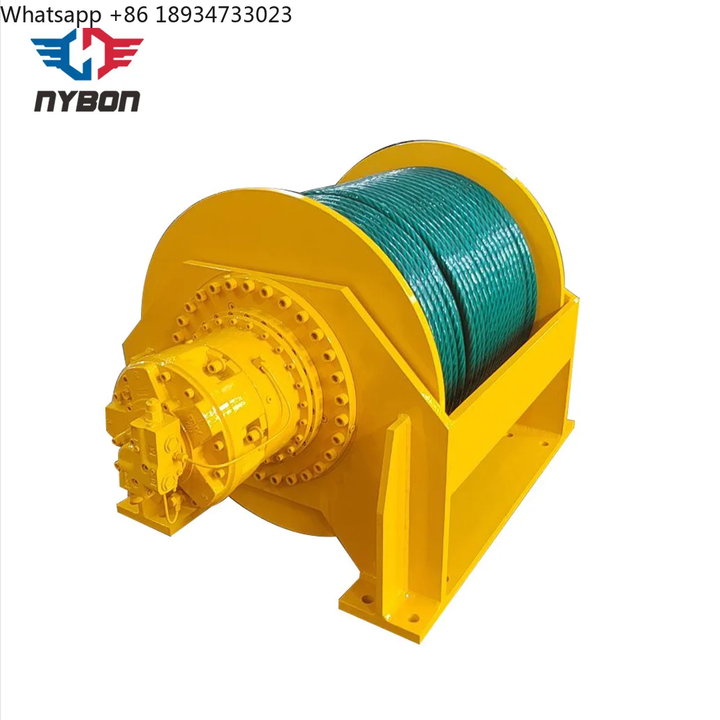 Industrial High Speed Double Capstan Winch Cable Pulling Machine Hydraulic Winch for Power Construction
