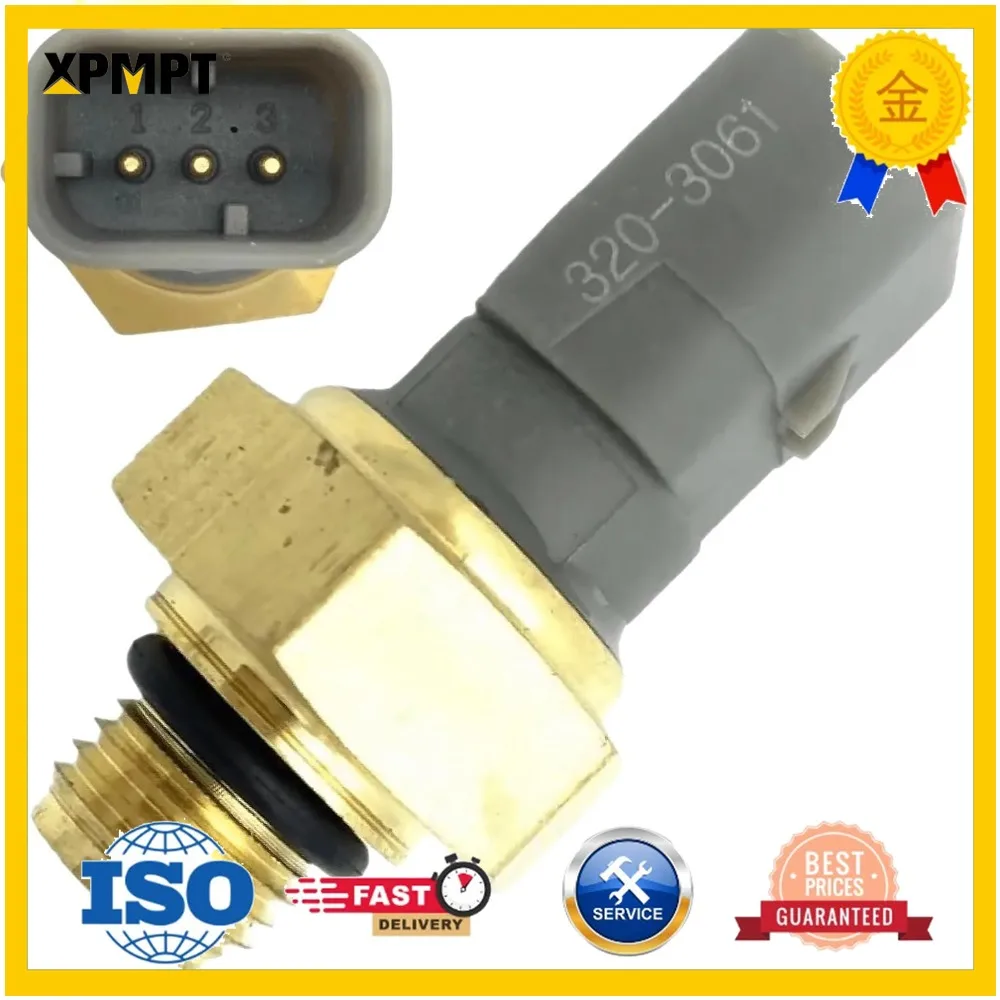 Engine Exhaust Gas Pressure Sensor 320-3061 for Caterpillar CAT Rotary Drill MD6310 Excavator 316F L M315F Shocel 6040 Bulldozer