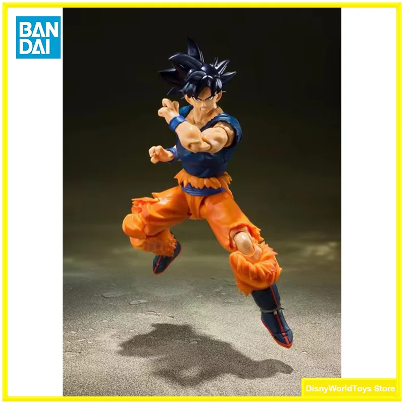 100% Original BANDAI S.H.Figuarts SHF Dragon Ball SON GOKU Ultra Instinct Sign CJ In Stock Anime Action Collection Figures Model