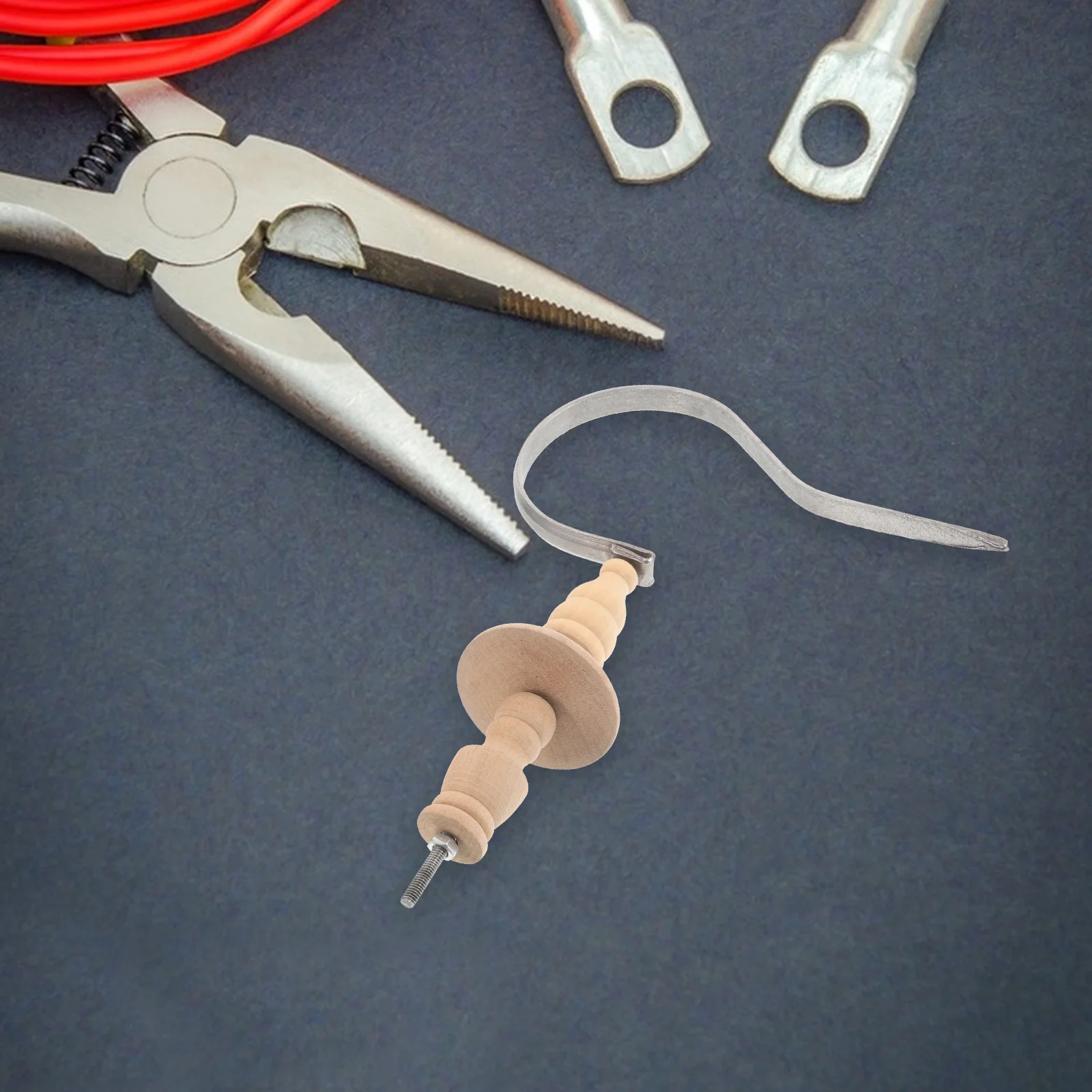 

2 set Metal Wood Bird Cage Hook Space-Saving Hanging Carrier For Small Birds Durable Finch Parakeet Cockatiel Cage Accessories