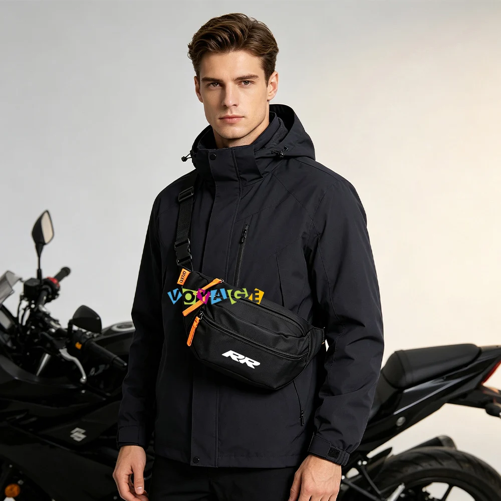 For BMW S1000RR S1000 RR Motorcycle Fanny Pack Accessories Premium Portable Bag Commuting Waterproof Storage Unisex Waist Bag