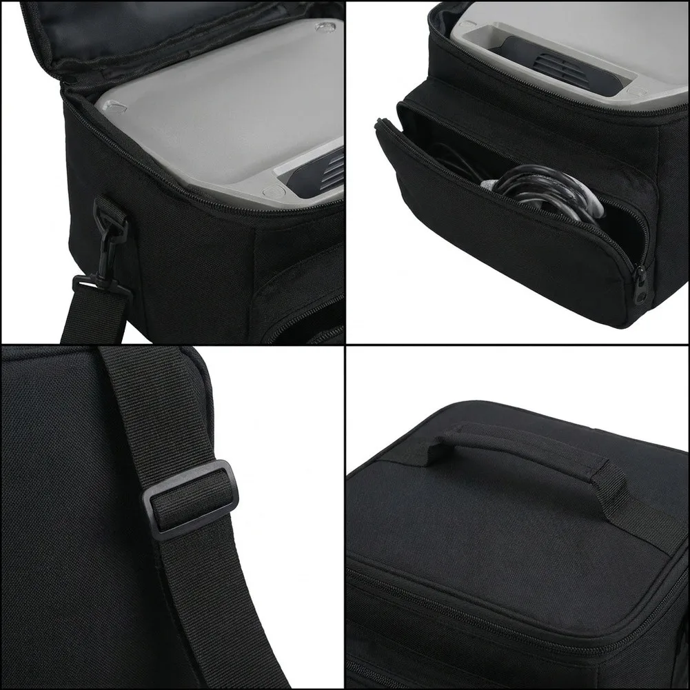 Carrying Case Bag for EcoFlow River 2 and River 3 For Power Stations 26 x 25 x 17.5 cm Nylon Dustproof Waterproof