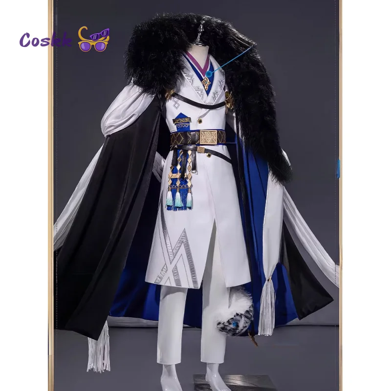 

Игра Arknights SilverAsh the Reignfrost Косплей Костюм Новая кожаная форма Хэллоуин Карнавальная вечеринка Женская и мужская одежда Новая