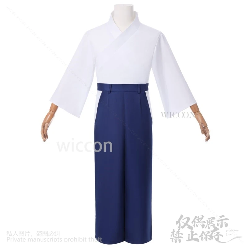 Cos Kurogane Косплей Аниме Kenyuu Densetsu Yaiba Kendo Костюм Японское Синее Кимоно Парики Хэллоуин Рождественская Вечеринка Индивидуальные