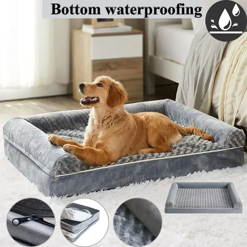 

Luxury High-Quality Dog Bed Mats Cat Nest Comfortable and Detachable Apply To Puppy Medium Large Dog Cat Soft Pet Bed Supplies