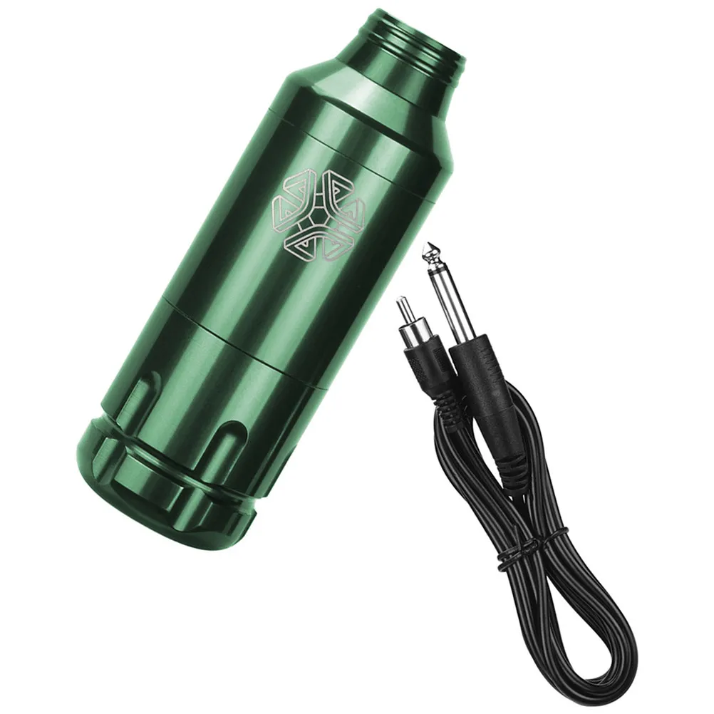

Rotary Tattoo Pen Electric Tattooing Machine for Beginners Aluminum Alloy Body Lightweight Portable DIY Home Use Professional