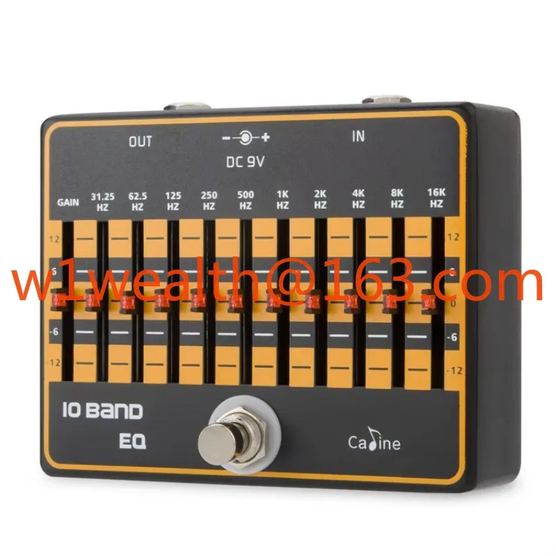 

CP-24 10-полосный эквалайзер, гитарная педаль эффектов, алюминиевый сплав