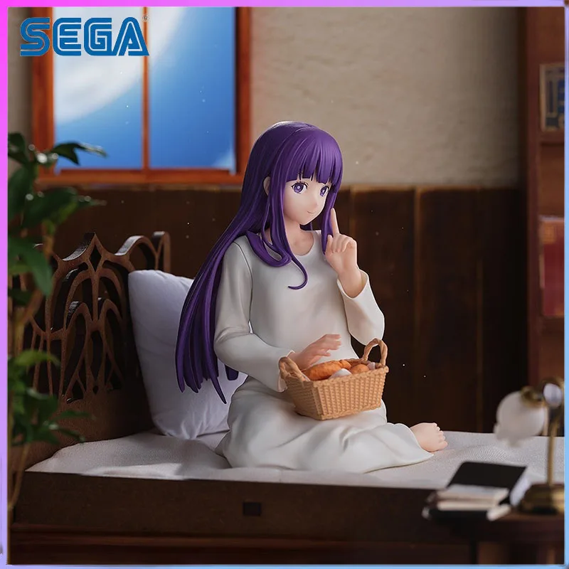 

SEGA в наличии Yumemirize Fern Sousou no Frieren Hitonemuri фигурка аниме фиолетовые глаза поза сна Коллекционная игрушка для фанатов Kawaii