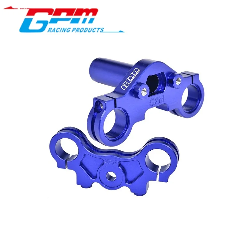 GPM MX028 ALUMINUM 7075 TRIPLE CLAMP SET FOR LOSI 1/4 PROMOTO MX SM MOTORCYCLE RC Upgrade