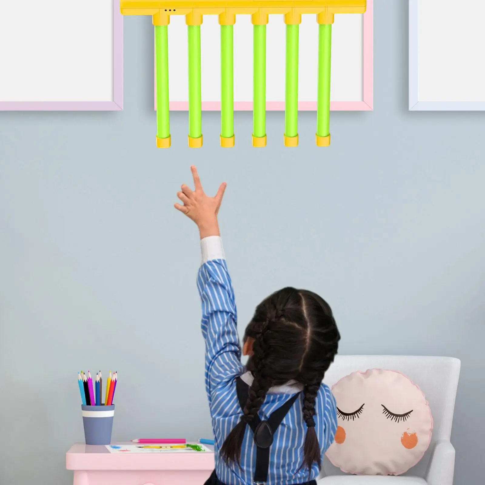 Reaction Game Dropping Sticks Reflex Enhance Quick Response Skills with Exciting Play Reflex Training Falling Stick Game for Kid