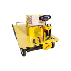 Hot Selling Transport Vehicle Electric Dolly Carts Foldable Platform Hand Truck Electric Cart Carrying Capacity of 1 Ton