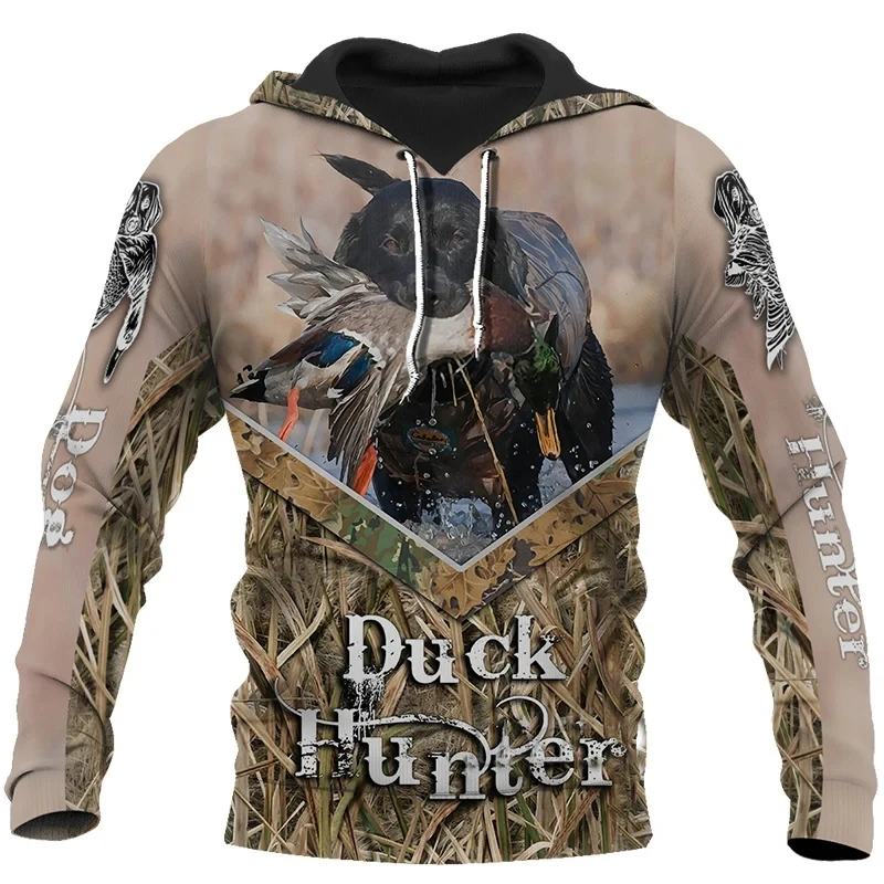 Hunting New Fashion Country Man /Girl Hunter Duck Hunting Animal Camouflag Tattoo Pullover Tracksuit Sweatshirts Men/Women 3Dpri