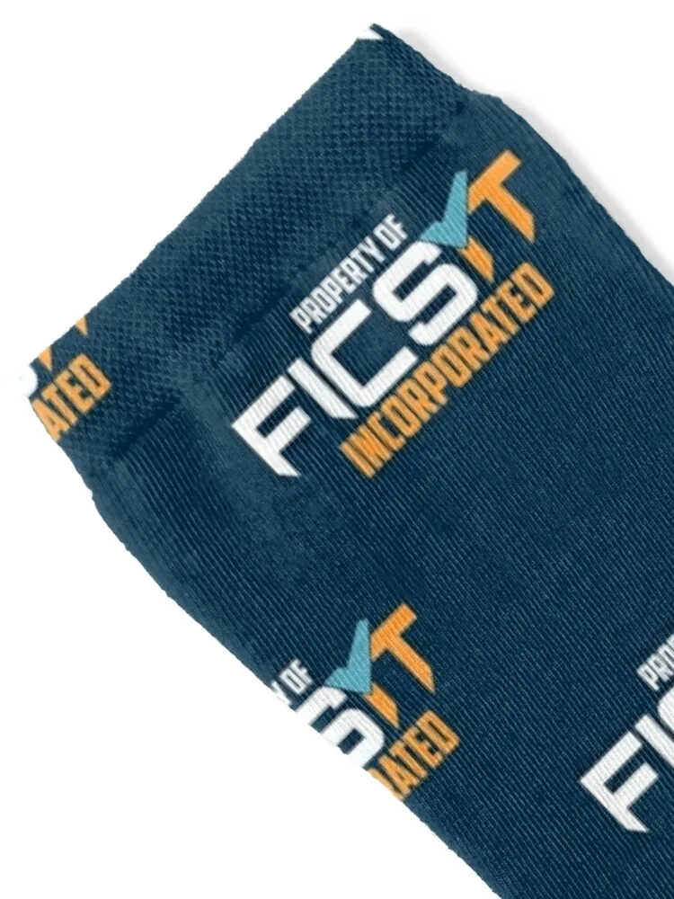 Property of FICSIT Satisfactory Emblem Socks