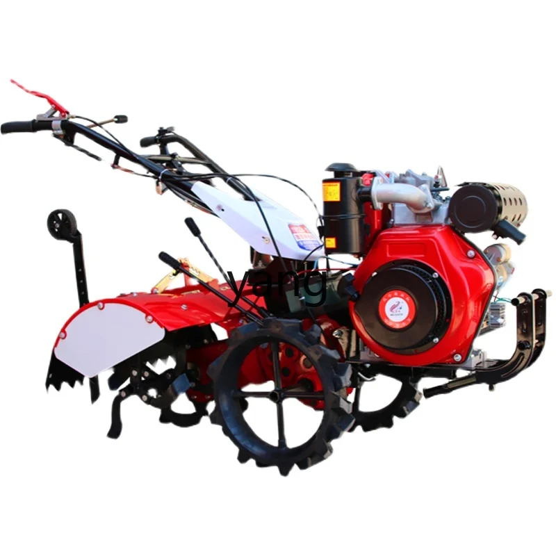 

LZR Farming Tiller for Soil Preparation, Household Rotary Tiller for Cultivation